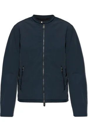 Diesel Heren, Jassen, Blauw, Maat: XL Nylon