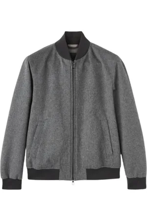 Loro Piana Heren, Jassen, Grijs, Maat: 2XL Kasjmier