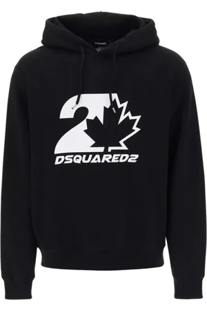 Dsquared2 Heren, Sweatshirts & Hoodies, Zwart, Maat: 2XL