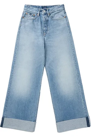 Denham Dames, Jeans, Blauw, Maat: W31 L32 Katoen