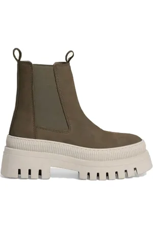 Tamaris Dames, Schoenen, Groen, Maat: 36 EU Leer