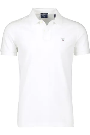GANT Heren, Tops, Wit, Maat: XL Katoen