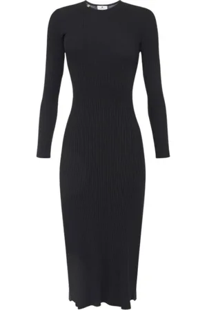 Elisabetta Franchi Dames, Jurken, Zwart, Maat: L