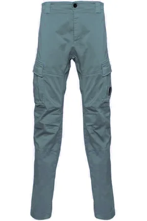C.P. Company Heren, Broeken, Blauw, Maat: S Katoen