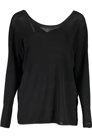 GANT Dames, Truien, Zwart, Maat: S Wol