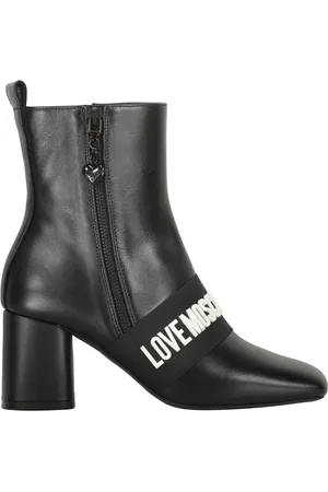 Moschino Dames, Schoenen, Zwart, Maat: 38 EU Poliester