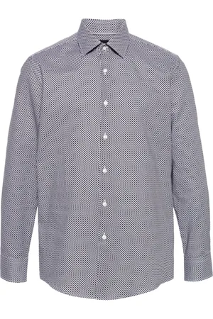 HUGO BOSS Heren, Overhemden, Veelkleurig, Maat: 2XL Katoen