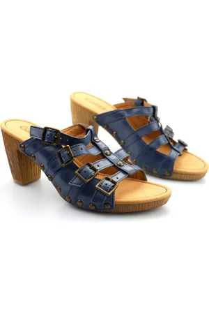 Gabor Dames, Schoenen, Blauw, Maat: 40 EU Leer