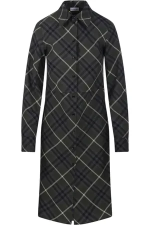 Burberry Dames, Mantels, Zwart, Maat: S Wol