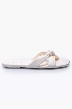 Stuart Weitzman Dames, Schoenen, Wit, Maat: 37 EU Leer