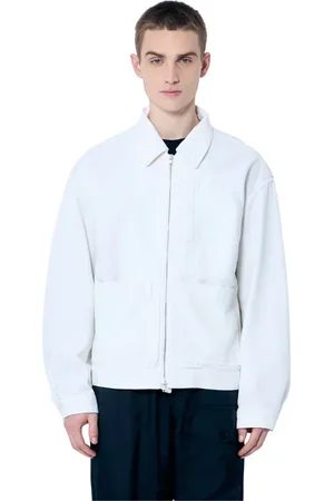 DRIES VAN NOTEN Heren, Jassen, Wit, Maat: M Katoen