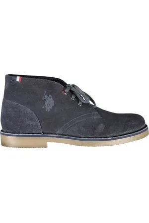 U.S. Polo Assn. Heren, Schoenen, Blauw, Maat: 44 EU Leer