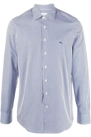 Etro Heren, Overhemden, Blauw, Maat: XL