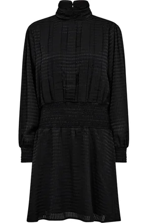 Co`Couture Dames, Jurken, Zwart, Maat: L Poliester