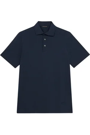 Brooks Brothers Heren, Tops, Blauw, Maat: L Katoen