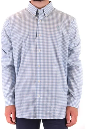 Fred Perry Heren, Overhemden, Blauw, Maat: XS Katoen