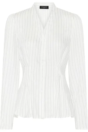 Bruuns Bazaar Dames, Blouses & Shirts, Wit, Maat: M Leer