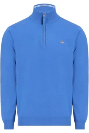GANT Heren, Truien, Blauw, Maat: XL Wol