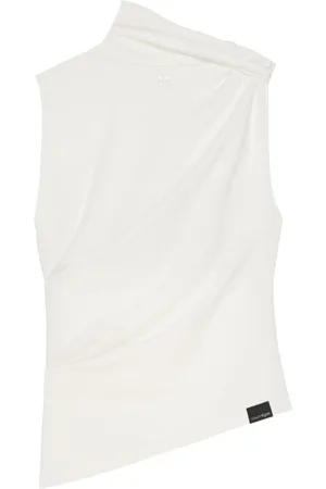 Courrèges Dames, Tops, Wit, Maat: XS Katoen