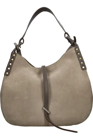 Zanellato Dames, Tassen, Grijs, Maat: ONE Size Leer