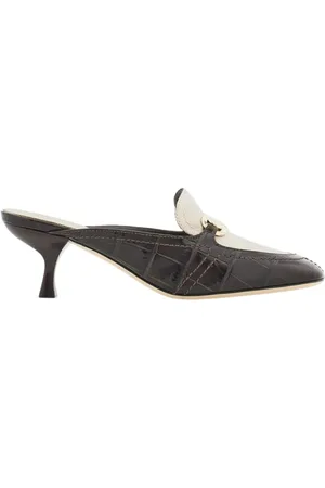 Salvatore Ferragamo Dames, Schoenen, Bruin, Maat: 39 EU