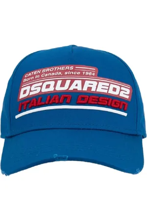 Dsquared2 Unisex, Accessoires, Blauw, Maat: ONE Size Katoen