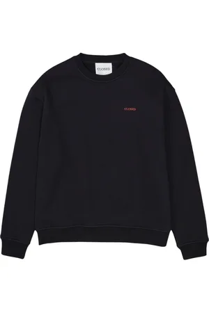 Closed Heren, Sweatshirts & Hoodies, Zwart, Maat: M Katoen