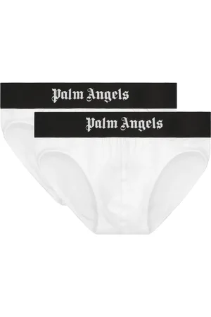 Palm Angels Heren, Ondergoed, Wit, Maat: S Katoen
