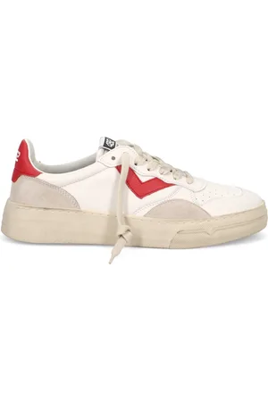 4b12 Heren, Schoenen, Wit, Maat: 43 EU Synthetisch