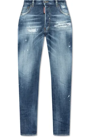 Dsquared2 Dames, Jeans, Blauw, Maat: M Katoen