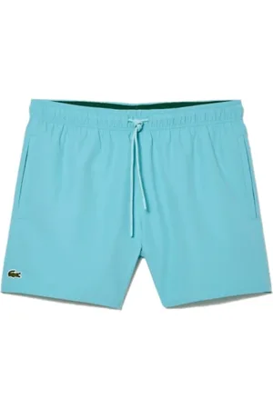 Lacoste Heren, Badkleding, Blauw, Maat: 2XL Poliester