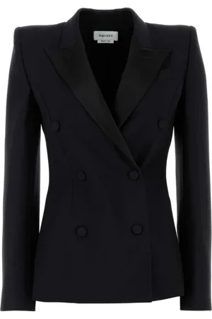 Alexander McQueen Dames, Jassen, Zwart, Maat: M