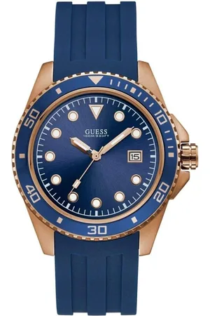 Guess Heren, Accessoires, Blauw, Maat: ONE Size