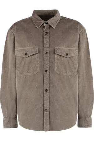 GANT Heren, Overhemden, Bruin, Maat: S Corduroy