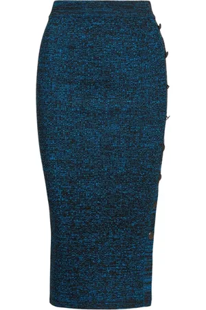 Essentiel Antwerp Dames, Rokken, Blauw, Maat: XS Poliester