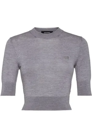 Dsquared2 Dames, Truien, Grijs, Maat: XS