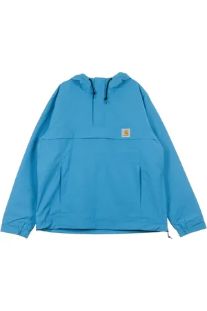 Carhartt Heren, Jassen, Blauw, Maat: L Poliester