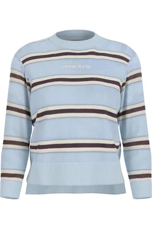 Guess Dames, Truien, Blauw, Maat: M