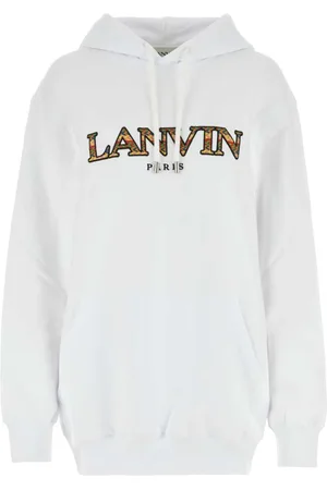 Lanvin Dames, Sweatshirts & Hoodies, Wit, Maat: XS Katoen