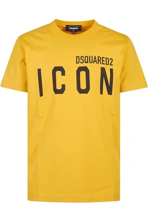 Dsquared2 Heren, Tops, Geel, Maat: S