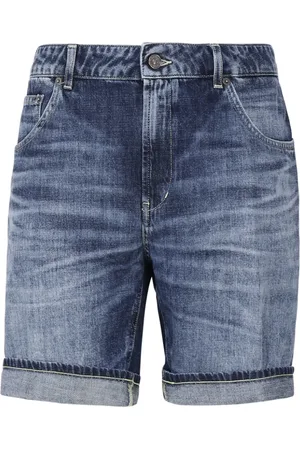 Dondup Heren, Korte broeken, Blauw, Maat: W30 Katoen
