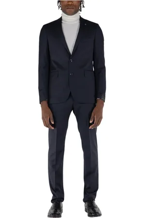 TAGLIATORE Heren, Pakken, Blauw, Maat: L