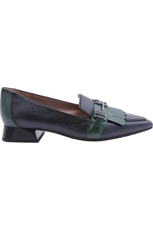 Hispanitas Dames, Schoenen, Blauw, Maat: 36 EU Leer