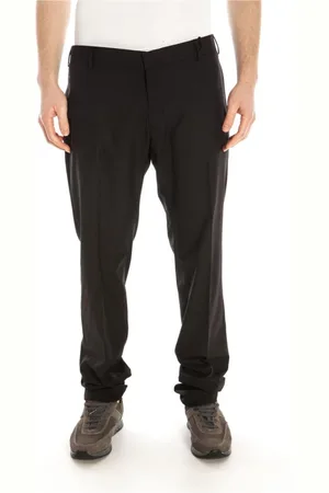D.A. Daniele Alessandrini Heren, Broeken, Zwart, Maat: 2XL Viscose