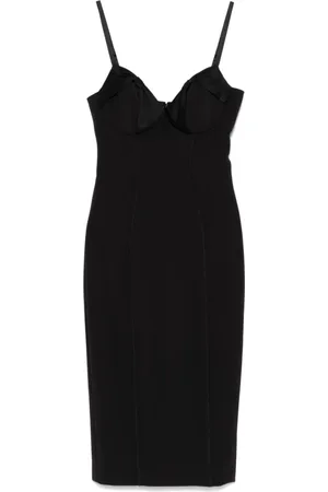 Elisabetta Franchi Dames, Jurken, Zwart, Maat: XL Poliester