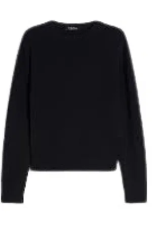 Max Mara Dames, Sweatshirts & Hoodies, Blauw, Maat: L Katoen