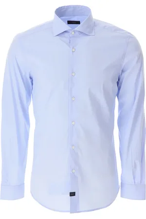 FAY Heren, Overhemden, Blauw, Maat: M