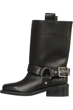 Ganni Dames, Schoenen, Zwart, Maat: 37 EU Leer