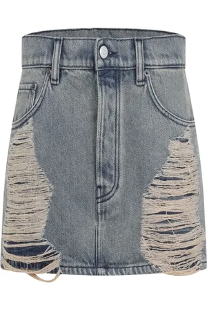 Acne Studios Dames, Rokken, Blauw, Maat: 2XS