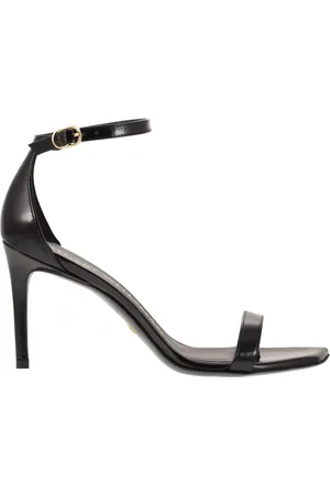 Stuart Weitzman Dames, Schoenen, Zwart, Maat: 37 1/2 EU Leer